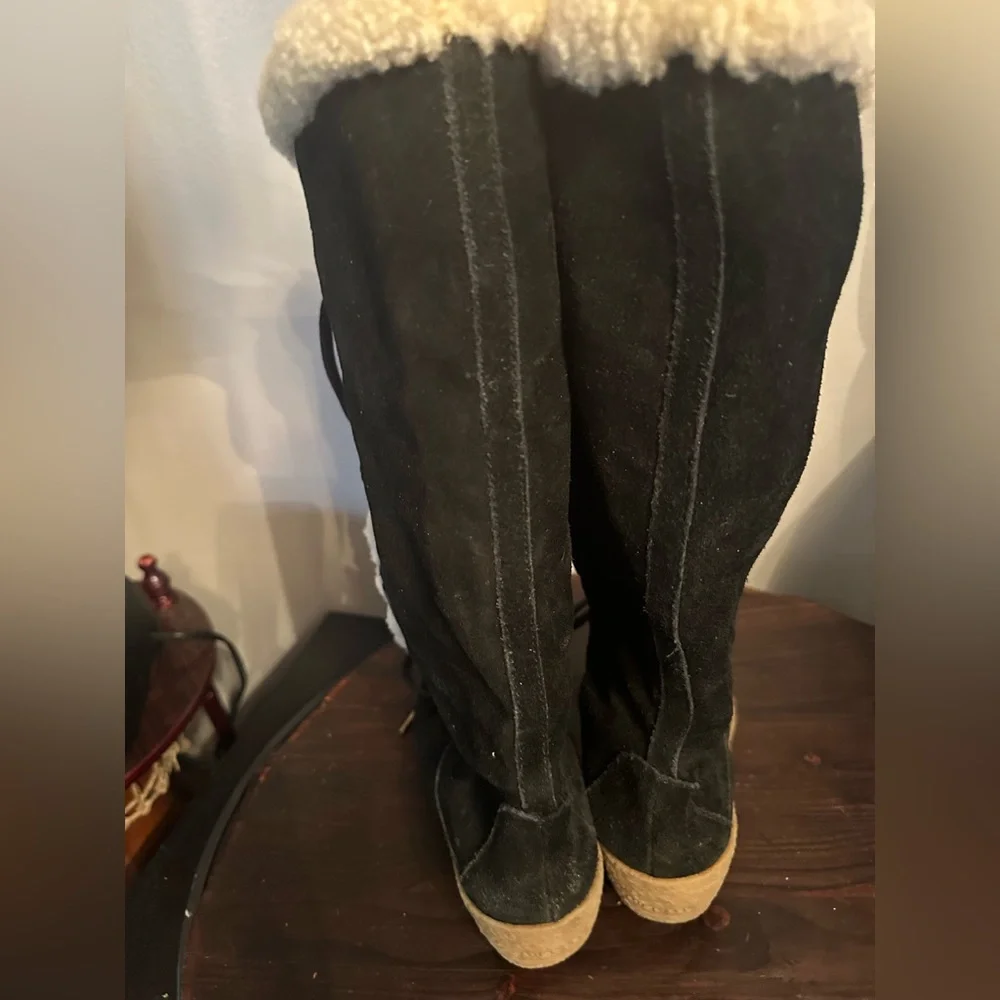 Michael Kors Real Suede shearling Women's Boots